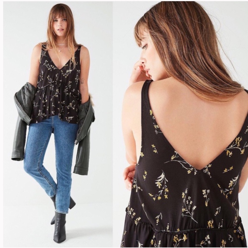 Urban Outfitters | Celestial Dreams Floral Tank
